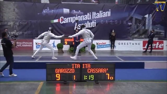 Italian Championships 2021 SMF - L4 - Daniele Garozzo v Andrea Cassara' смотреть онлайн