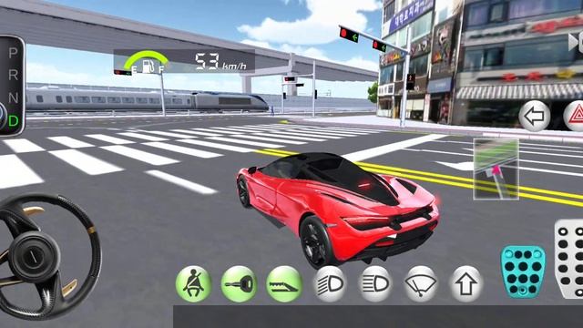 New Kia Stinger Car in The Gas Station - 3D Driving Class 2023 - Android Gameplay смотреть онлайн