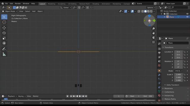 Brick Wall. Blender 2.82 Tutorial, Create a brick wall. смотреть онлайн