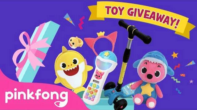 ★Join #BabySharkChallenge And WIN Awesome #Toys From Pinkfong!★