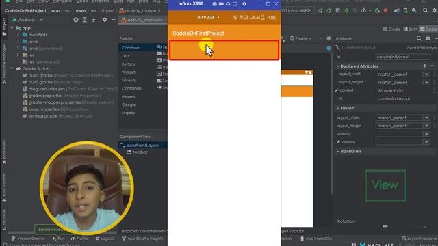 How To Create Toolbar in Android Kotlin смотреть онлайн