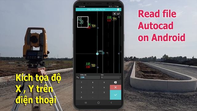 Hướng dẫn cách Click tọa X,Y của file AutoCad trên điện thoại (Android) смотреть онлайн