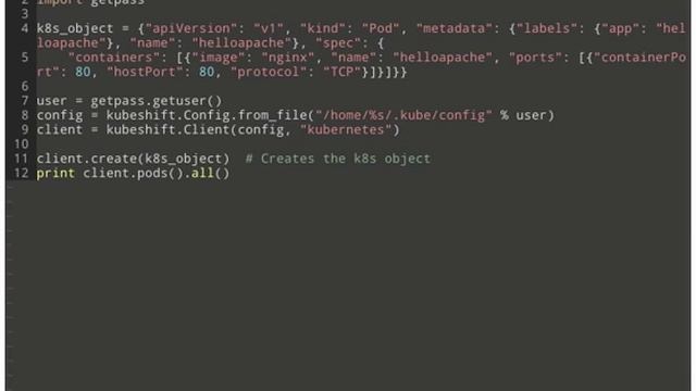 Kubeshift Python Library смотреть онлайн