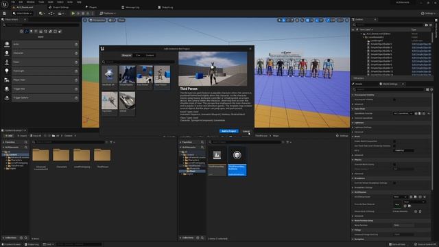 #2.0 Add Third Person Template - UE5 Manny Integration - ALS Secrets смотреть онлайн