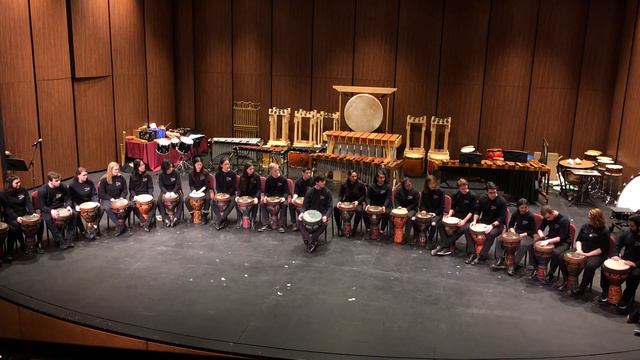 Djembe Djam MMXVIII, Lafayette College Percussion Ensemble, 12/3/2018 смотреть онлайн