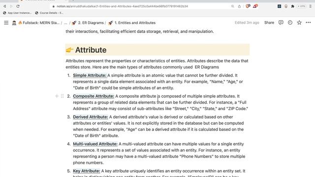 Entities and Attributes - MERN Stack Full Course Playlist - 037 смотреть онлайн