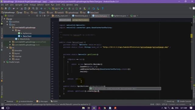 Upload Image Menggunakan to Server Retrofit Bahasa Indonesia смотреть онлайн