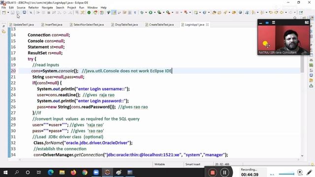 36 NTAJ415 DDL Queries and Login App and SQL Injection Problem june смотреть онлайн