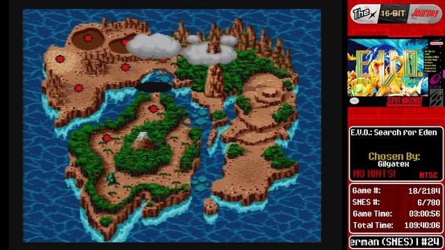 The 16-BIT Journey Challenge DAY23 (E.V.O.: Search for Eden part 1) смотреть онлайн