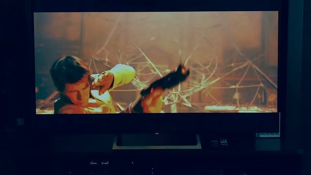 Denon AVR-X250BT + Yamaha NS-555+Yamaha YST-SW215 видео тест смотреть онлайн