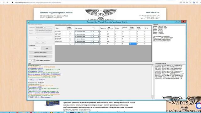 Торговый робот "SmartInvestor" для Бинанс (СПОТ) - Старт реальной торговли смотреть онлайн