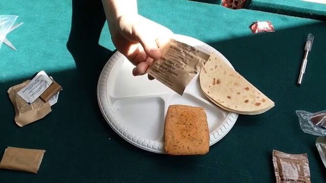 Пробуем Американский Сухой Паек  |  MRE#14 Tasting