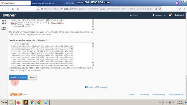 Cara Install SSL Sectigo Premium di Cpanel PHP.ID Gratis смотреть онлайн