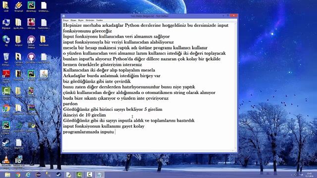 Python Dersleri 6- İnput Fonksiyonu ve Format Metodu смотреть онлайн