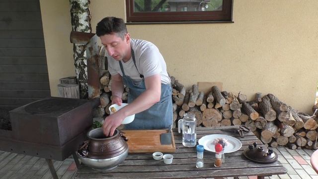 Утка в афганском казане с овощами смотреть онлайн