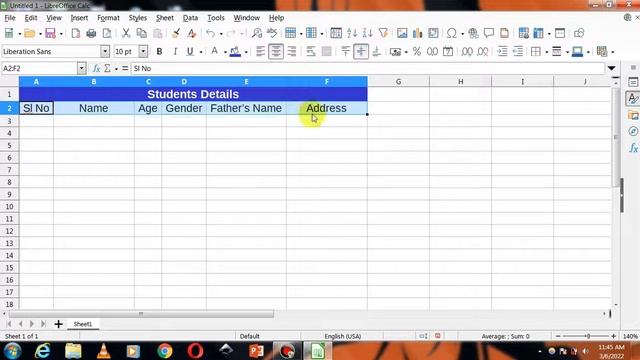 Data Entry using Form in Libreoffice Calc | Data Entry in Calc смотреть онлайн