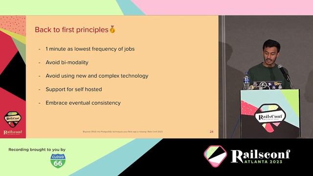 RailsConf 2023 - Beyond CRUD: the PostgreSQL techniques your Rails app is missing. Shayon Mukherjee смотреть онлайн