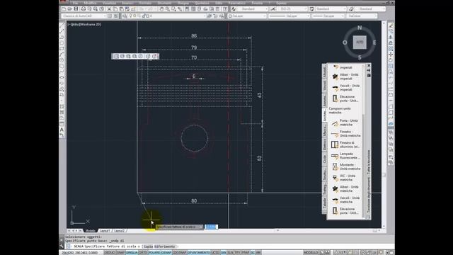 Comando Scala - Impostare la scala di disegno in AutoCAD - Da metri a Pollici смотреть онлайн