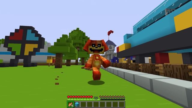 CATNAP Y DOGDAY JUEGAN CARRERA DE LUCKYBLOCKS De ZOONOMALY! 😱😨| Smiling Critters Poppy Playtime 3