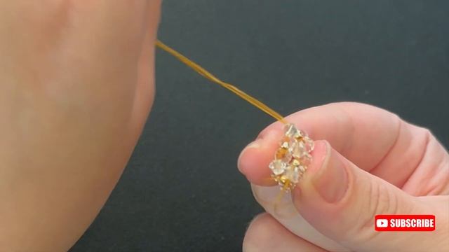 DIY Elegant Beaded Bracelet Tutorial. How to make a beaded bracelet. смотреть онлайн