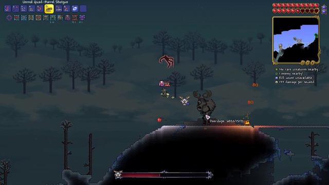 Quad-Barrel Shotgun vs Deerclops! | Terraria: The Stars Above #12 смотреть онлайн