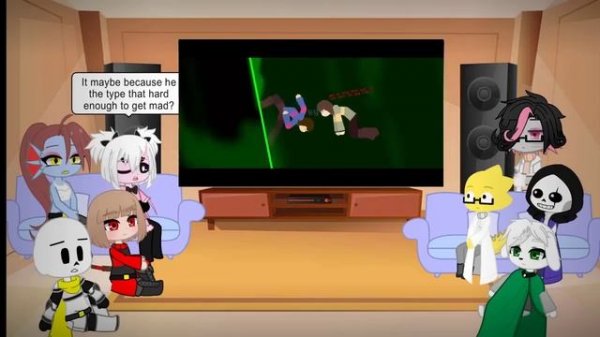 EPICTALE REACT TO "A TOTALLY SERIOUS BATTLE" (REQUEST)