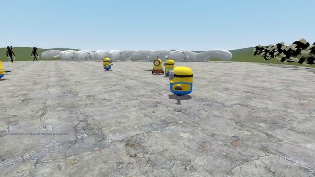 MINIONS VS TREVOR HENDERSON CREATURES!! Garry's Mod Sandbox смотреть онлайн