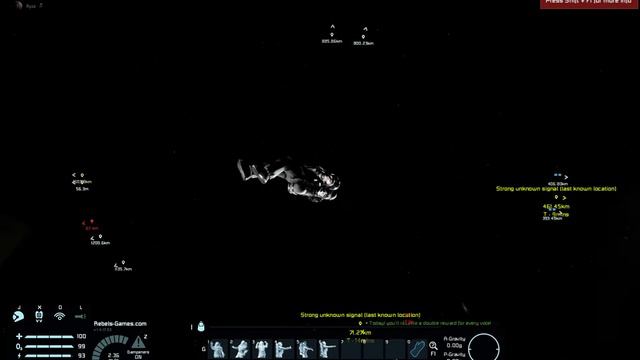 Space Engineers - Playing with afk players on RebelGames server xD смотреть онлайн