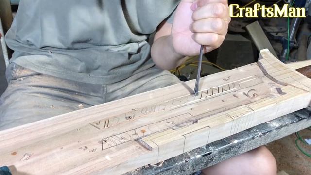 Деревянные поделки - сделай Thanos Sword Avenger Endgame Деревянная версия смотреть онлайн