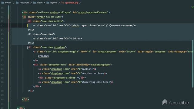 10 - Diseñando la plantilla con Bootstrap 4 | Construyendo una red social con Laravel & TDD смотреть онлайн