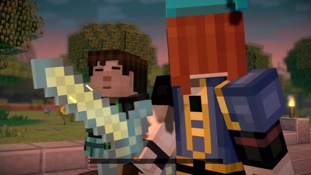 Minecraft Story Mode Season 2 Episode 1 | Hero In Residence (Nintendo Switch) смотреть онлайн