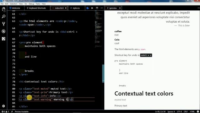 Lesson 3c Bootstrap 4 Typography смотреть онлайн