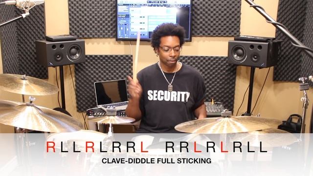 Beatdown's 'CLAVE DIDDLES' - Building Your Chops!! смотреть онлайн
