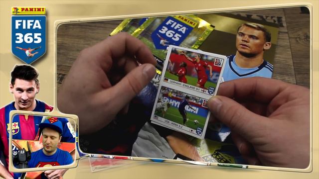 Öffne 3 Booster Panini Fifa 365 Sticker Collection смотреть онлайн