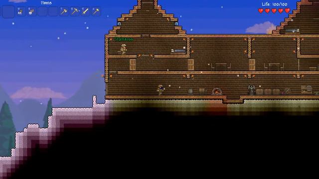 Stalkeros и Klaud покоряют Terraria #5 смотреть онлайн