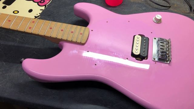 Squier Hello Kitty Stratocaster!
