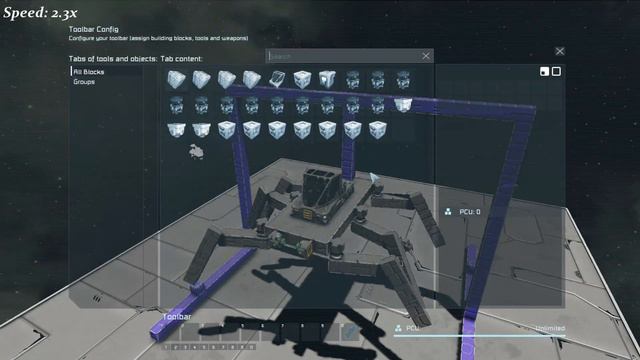 Building a Simple Hexapod - Space Engineers смотреть онлайн