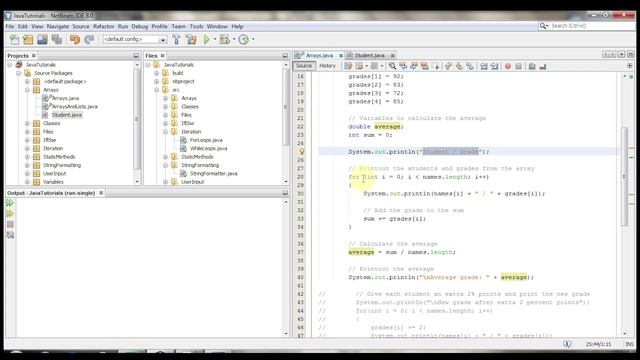 Java Tutorial 10 - Arrays смотреть онлайн