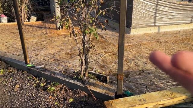 Заливка парковки и террасы бетоном, 90 м2: бетонные работы и благоустройство участка частного дома. смотреть онлайн