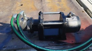 Гидролебедка самодельная