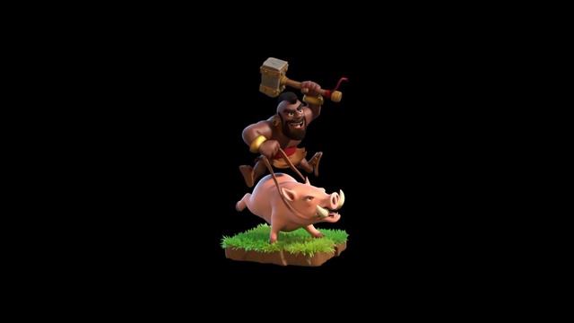 Clash of Clans ~ Hog Rider Sound Effect смотреть онлайн