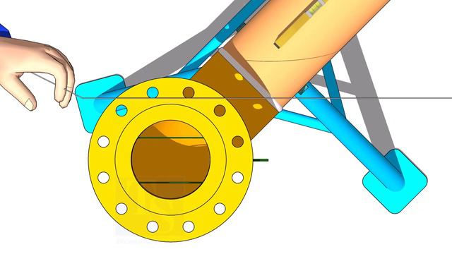 How to fit up a flange rotated. Pipe fit-up fast Tutorial. piping tips and trick смотреть онлайн