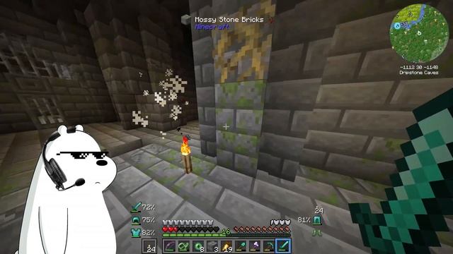 Better Minecraft Plus #10 - EXPLORING THE STRONGHOLD смотреть онлайн