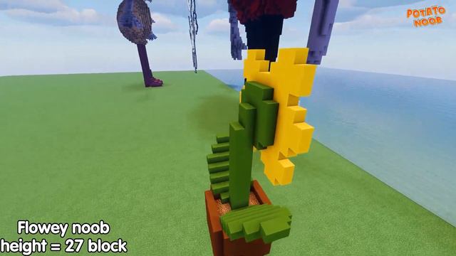 UNDERTALE size comparison IN MINECRAFT / Funny Animation смотреть онлайн