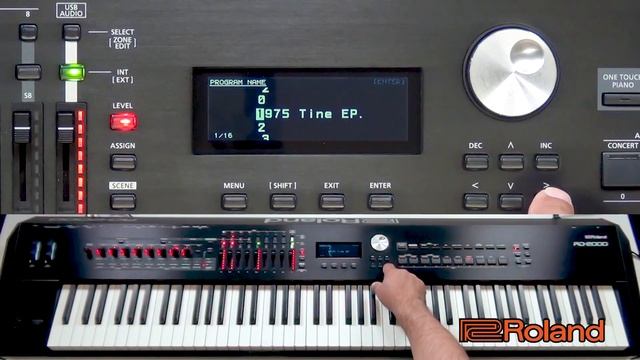Roland RD-2000 - How to Transpose and Save within a Program смотреть онлайн