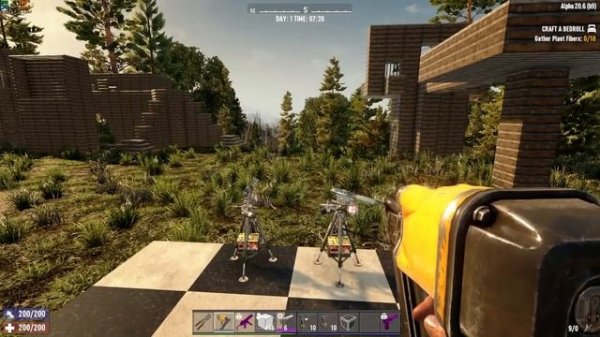 7 Days to Die, How to use Auto turrets