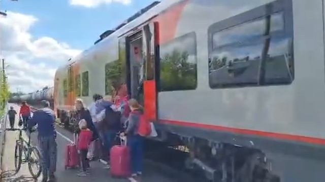 ласточка на станции Валдай