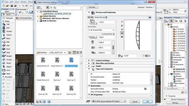 ARCHICAD OPEN BIM - Coherent Naming of Objects during IFC Import смотреть онлайн