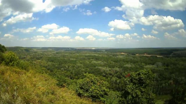 Нижний Карабут - вид с горы. смотреть онлайн