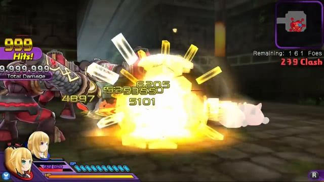 Hyperdimension Neptunia U: Action Unleashed - Dengekiko & Vert Gameplay смотреть онлайн